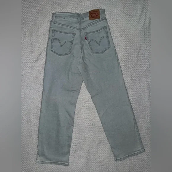 Levi's RIBCAGE STRAIGHT ANKLE WOMEN'S JEANS - Picture 4 of 6